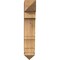 Ekena Millwork Balboa Arts & Crafts Smooth Bracket, Western Red Cedar, 5 1/2"W x 18"D x 30"H BKT06X18X30BOA03SWR - alternate 4